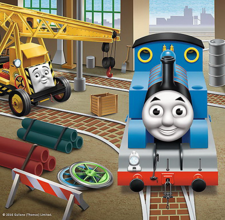 Puzzle Trefl 3 in 1, Thomas intra in Actiune [1]