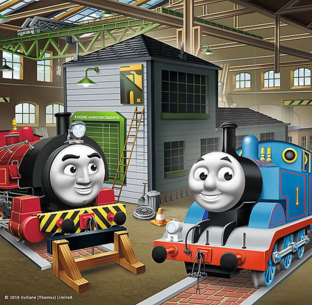 Puzzle Trefl 3 in 1, Thomas intra in Actiune [2]