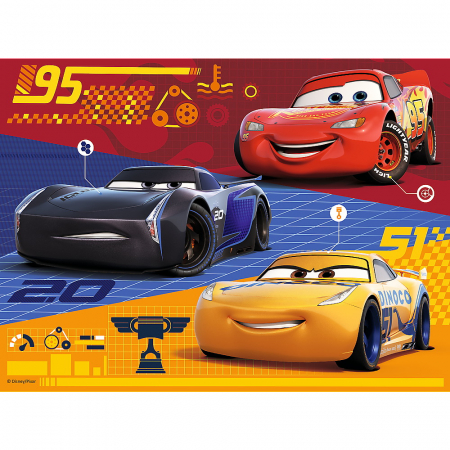 Puzzle Cars Trefl 30 Masini inainte de cursa [1]