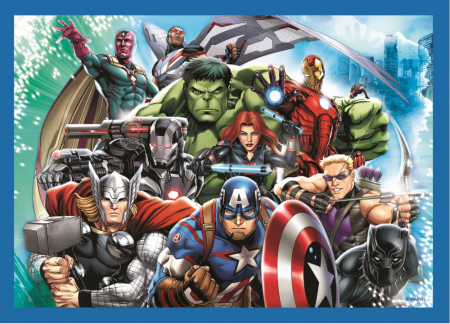 Puzzle Trefl 4 in 1, Avengers, Razbunatorii neinfricati [3]