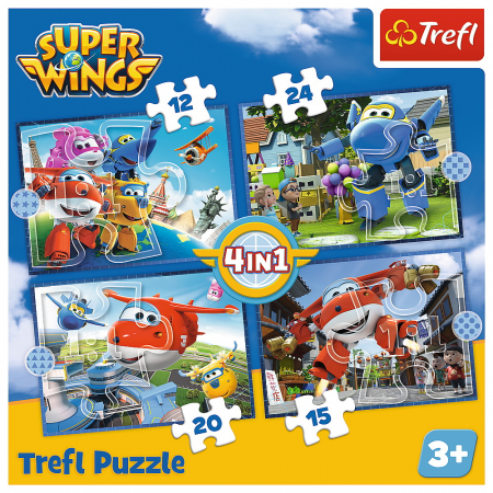 PUZZLE TREFL 4IN1 O ECHIPA EXTRAORDINARA [5]