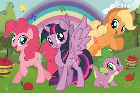Puzzle Trefl 60 piese, Curcubeul prieteniei, My Little Pony [1]
