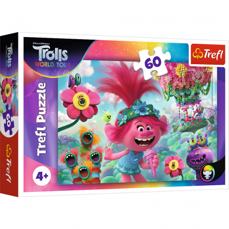 Puzzle Trefl 60 Troli Cantand De Fericire [0]