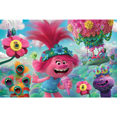 Puzzle Trefl 60 Troli Cantand De Fericire [1]