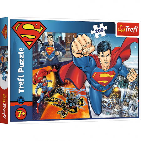 Puzzle Trefl DC Superman Eroul 200 piese [0]
