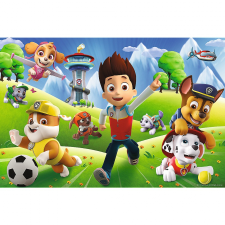 PUZZLE TREFL PRIMO  24 SUPER MAXI PATRULA CATELUSILOR AVENTURA CATELUSILOR [1]