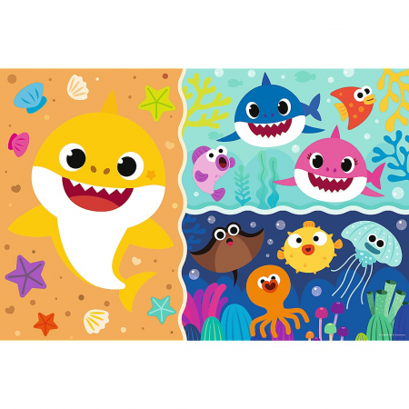TREFL Primo Puzzle Trefl Primo Super Giant 15 Baby Shark [1]