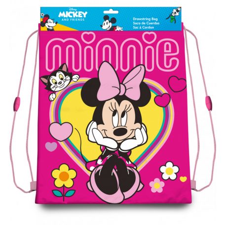 Ghiozdane si genti fete - Sac sport Minnie Mouse pentru gradinita