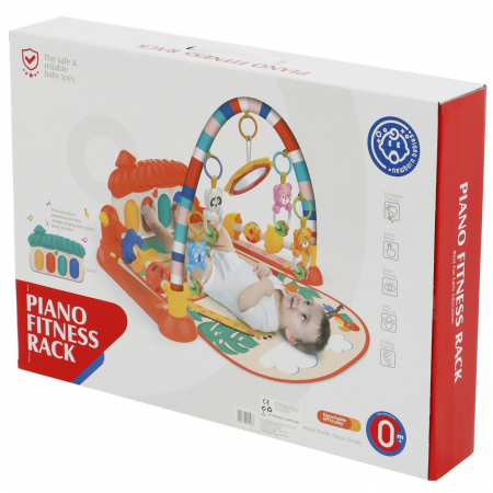 SALTELUTA MULTICOLORA CU CENTRU DE ACTIVITATI SI PIAN [0]