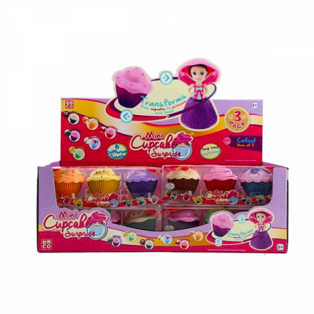 Set 3 papusi mini cupcake [2]