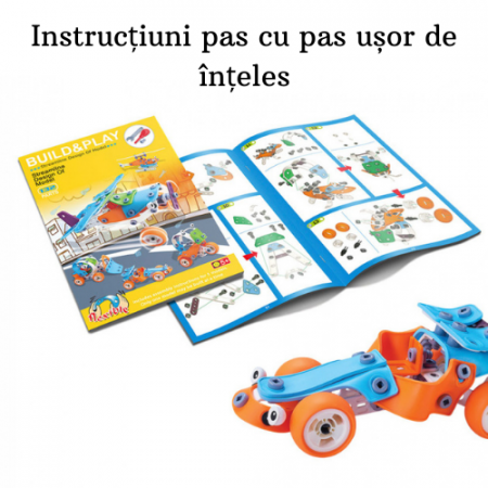 Set de constructie 5 in 1 132 piese [5]