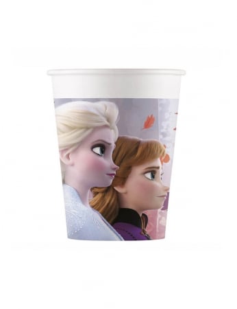 Articole petrecere - Set 8 pahare din carton , Frozen , 8.7 cm