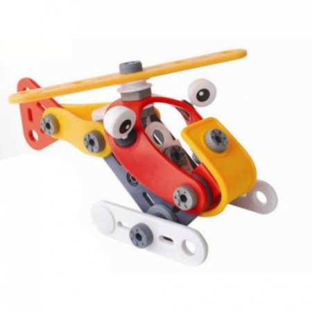 Set de constructie 2 in 1 Elicopter / Snowmobil, 57 piese [5]