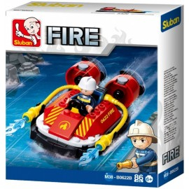 Set De Constructie Sluban – Mini Barca De Interventie [1]