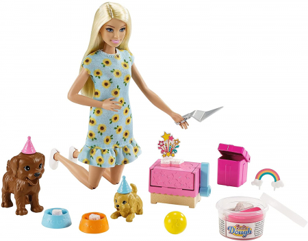 Set de joaca Barbie Gama Family - Papusi cu catelusi [1]