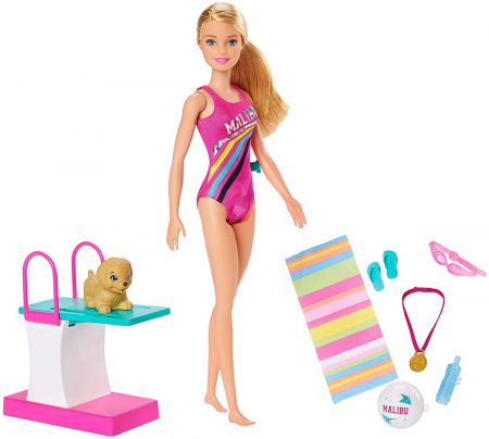 Set de joaca Barbie - Inotatoare [1]