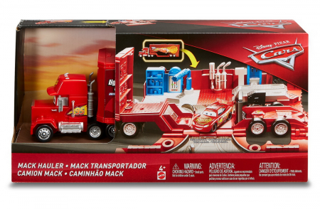 CARS SET DE JOACA MACK MEGA TRANSPORTATORUL LUI FULGER McQUEEN [0]