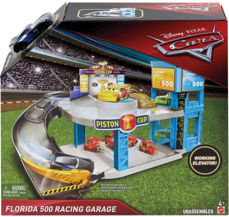 Set de joaca Disney Cars - Garajul de curse Florida 500 [0]
