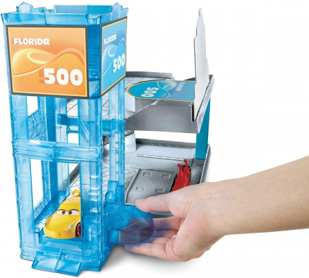 Set de joaca Disney Cars - Garajul de curse Florida 500 [3]