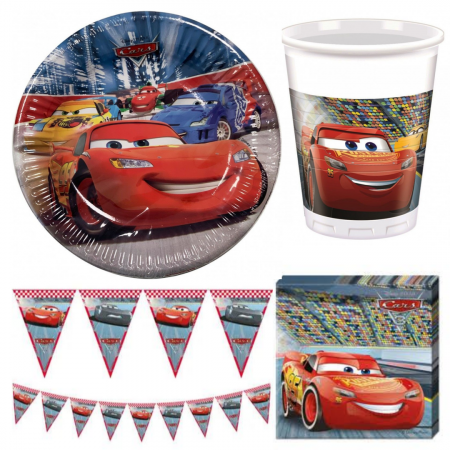 Idei cadouri - Set de petrecere din 32 de piese Cars