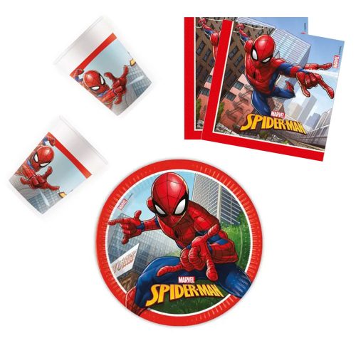 Jucarii creative - Set de petrecere din 32 de piese Spiderman
