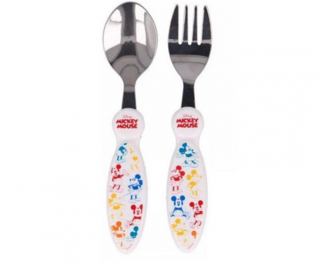 Jucarii - Set de tacâmuri din inox pentru copii Mickey Mouse
