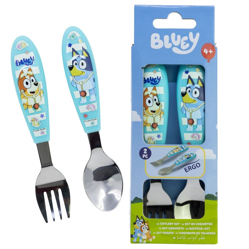 Jucarii - Set de tacâmuri din inox pentru copii Gabby's Dollhouse.