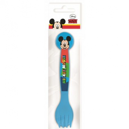 Caserole pentru gustari si sticlute de apa - Set de tacâmuri Mickey Mouse (2 bucăți)