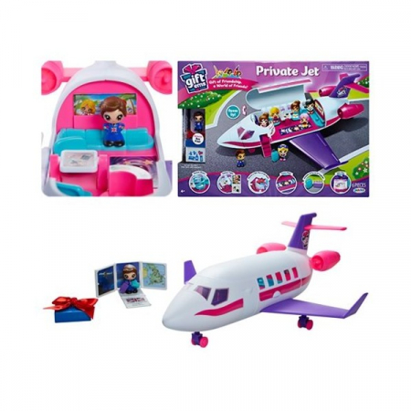 Set Figurine Gift 'Ems- Avion Si Cutie Cu Surpriza [0]