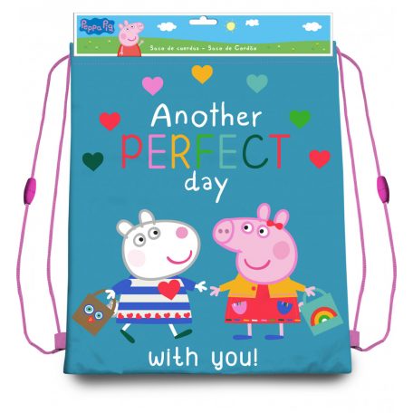 Set ghiozdan si geanta sport Peppa Pig pentru gradinita [2]