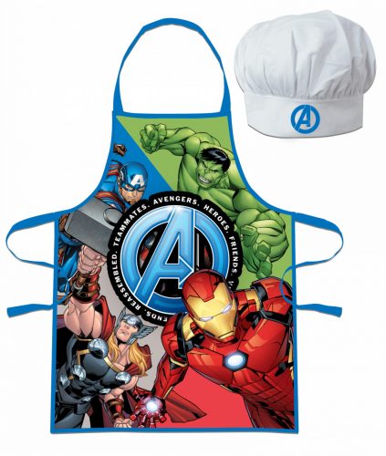 Jucarii creative - Set sort si boneta de bucatarie pentru copii Avangers