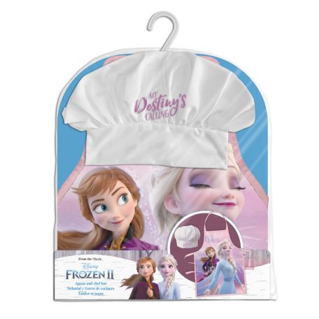 Set sort si boneta de bucatarie pentru copii Frozen [1]