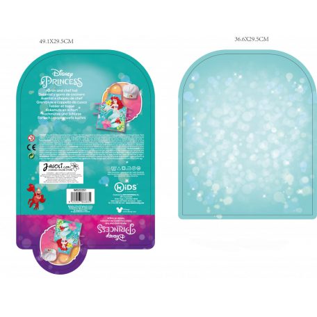 Set sort si boneta de bucatarie pentru fetite Ariel [1]