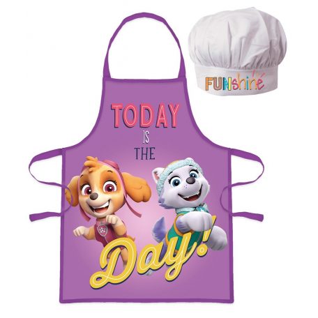 Bucatarie si accesorii - joc de rol pentru copii - Set sort si boneta de bucatarie pentru copii Paw Patrol