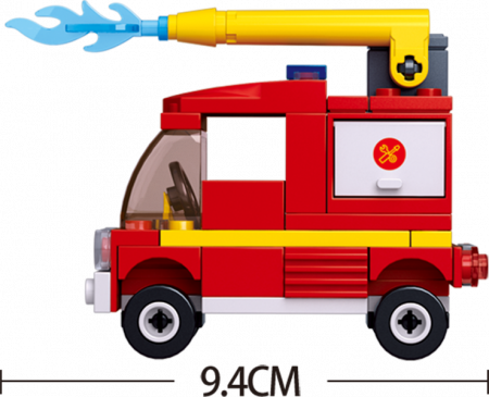 Set De Constructie Sluban - Mini Camion De Interventie [2]