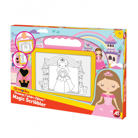 Jucarii bebelusi 10-36 luni - Tabla magnetica magic scribbler baby princess