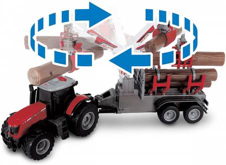 TRACTOR CU REMORCA MASSEY FERGUSON 8737 [5]