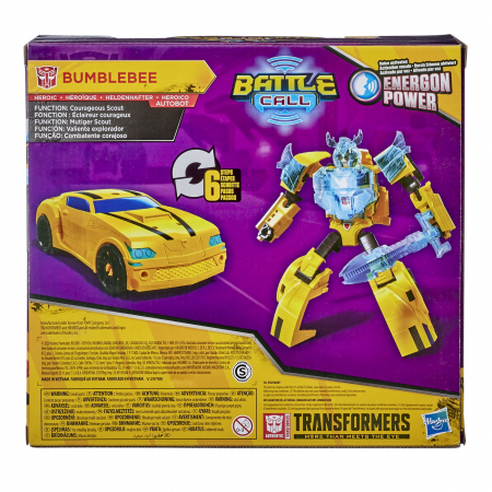 TRANSFORMERS ROBOT BUMBLEBEE BATTLE CALL TROOPER [7]