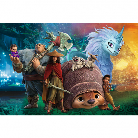 PUZZLE TREFL 100 DISNEY RAYA SI ULTIMUL DRAGON [1]