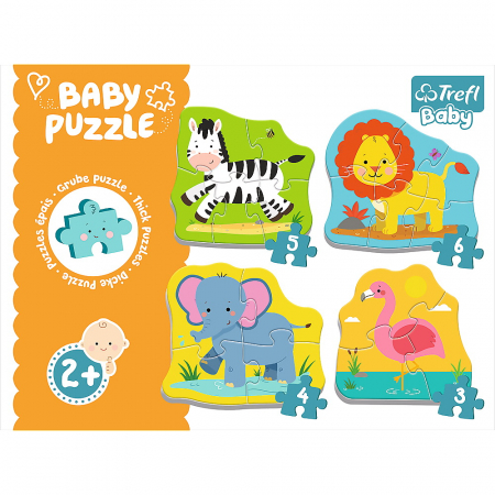Trefl Puzzle Trefl Baby Clasic Animale Safari 8 Piese [6]