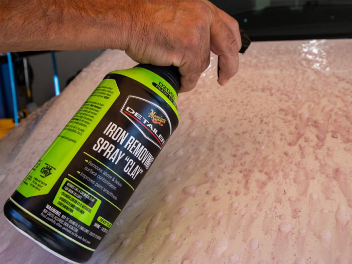Detailer Iron Removing Spray Clay, soluție decontaminare chimică, 946 ml [5]