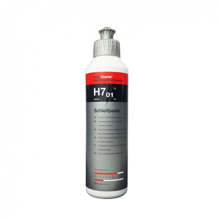 H7.01 - Schleifpaste, polish abraziv fara silicon si uleiuri, 250 ml [1]