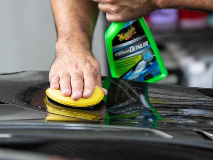 Hybrid Ceramic Quick Clay Kit, kit decontaminare vopsea cu pad argila sintetica [4]