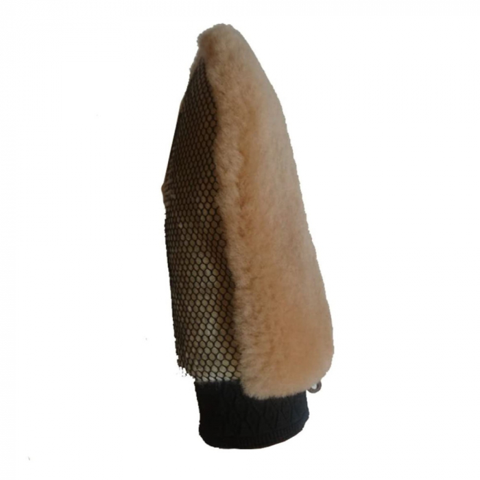 Lambswool Wash Mitt, manusa spalat auto, blana de miel [2]