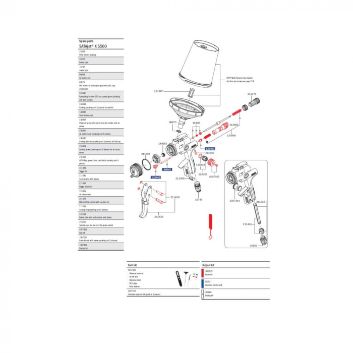 Sata_Pistol_de_vopsit_JET_X5500_RP_digital_pahar_RPS_stut_pivotant [3]