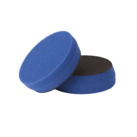 Bureți, Talere - Burete polish finisare albastru OE medium hard 85x23 mm