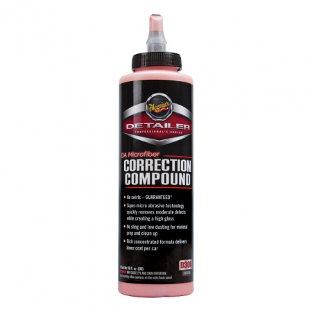 Paste - DA Microfiber Correction Compound, polish abraziv pentru microfibra, 473 ml