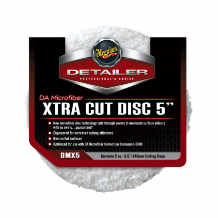 DMX5_Meguiars_DA_Microfiber_Extra_Cut_Disc_5_burete_polish_abraziv_cu_microfibra_12,7cm_pachet_2_buc