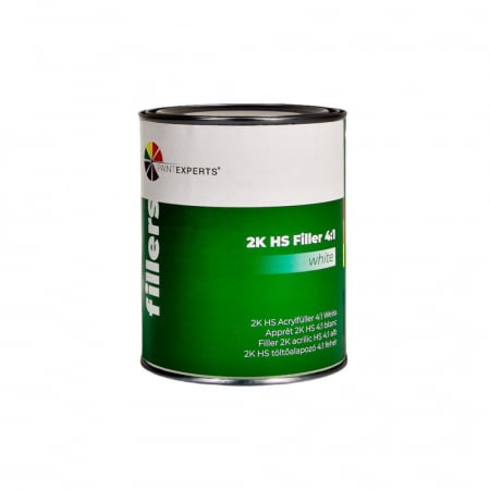 Filler, Primer, Intaritor - R832.001_Paint_Experts_Filler_2K_acrilic_HS_41_alb_1ltr
