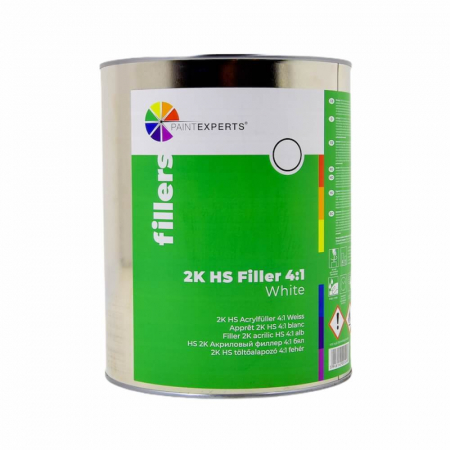 Filler, Primer, Intaritor - R832.004_Paint_Experts_Filler_2K_acrilic_HS_41_alb_4ltr